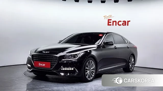 Genesis G80 2018 Черный из Кореи