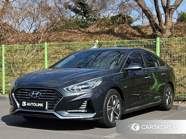 Hyundai Sonata New Rise Hybrid 2018 Серый из Кореи