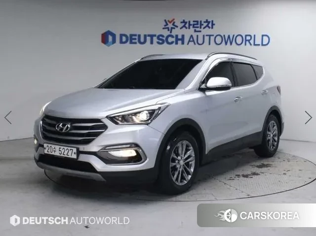 Hyundai Santa Fe The Prime 2018 Серебряный из Кореи