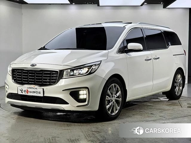 Kia The New Carnival 2019 Белый из Кореи