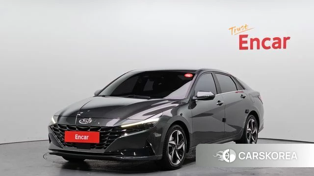 Hyundai Avante (CN7) 2020 Серый из Кореи