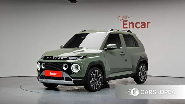 Hyundai Casper 2022 Светло-зеленый из Кореи