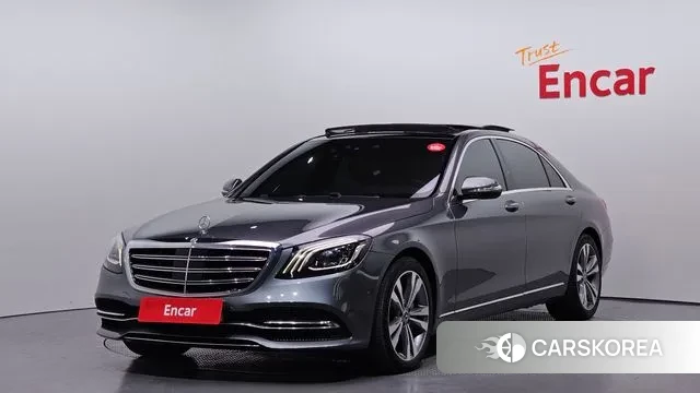 Mercedes-Benz S-Class W222 2018 Серый из Кореи