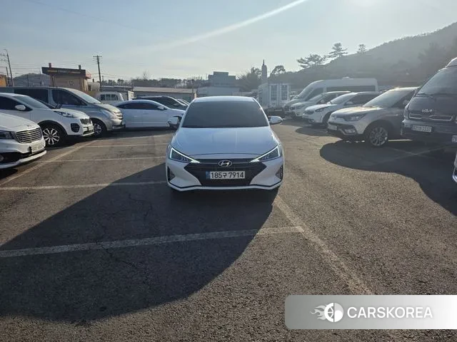 Hyundai The New Avante AD 2019 Белый из Кореи