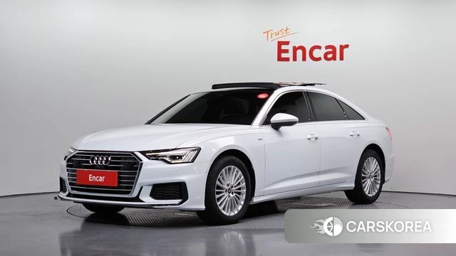 Audi A6 (C8) 2021 Белый из Кореи