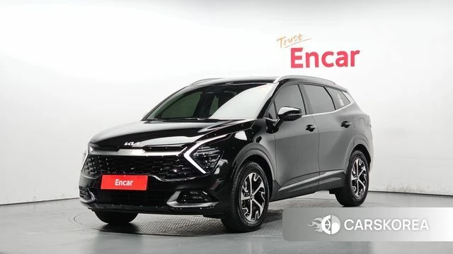 Kia Sportage 5th Generation Hybrid 2023 Черный из Кореи