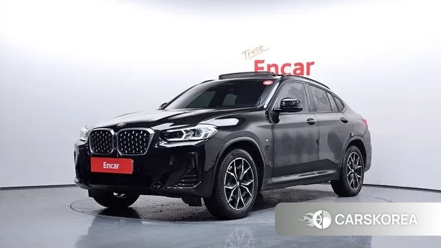 BMW X4 (G02) 2024 Черный из Кореи