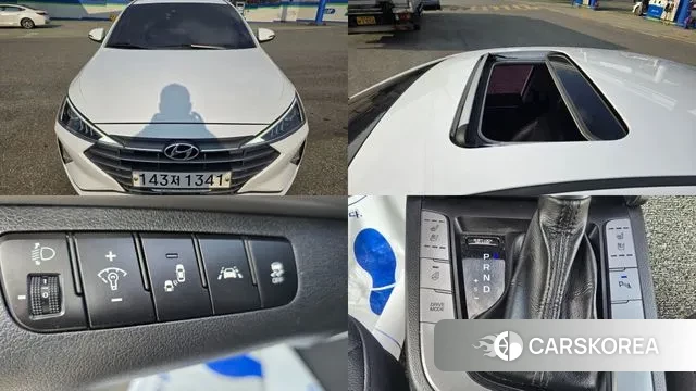 Hyundai The New Avante AD 2019 Белый из Кореи