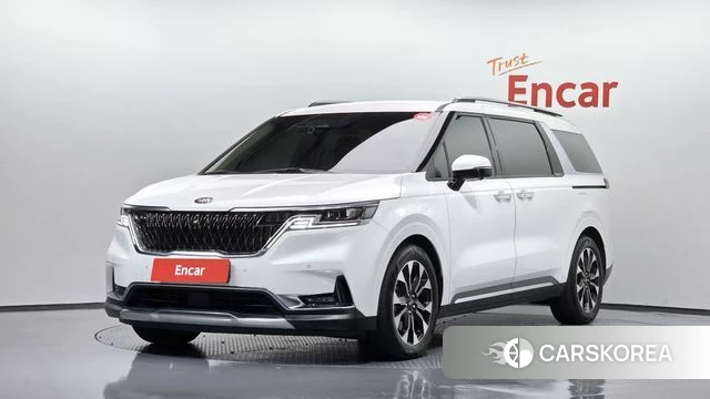 Kia Carnival 4th generation 2021 Белый из Кореи