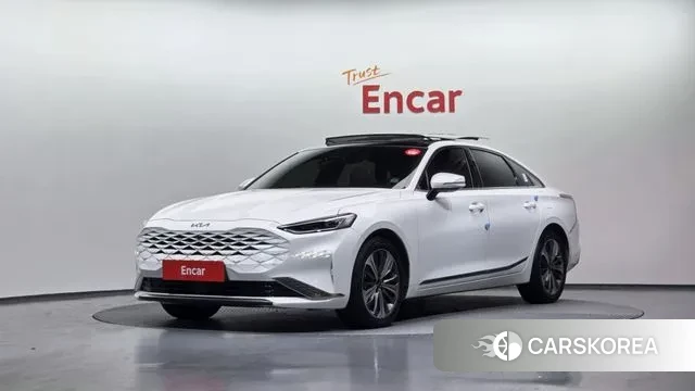 Kia K8 Hybrid 2022 Белый из Кореи