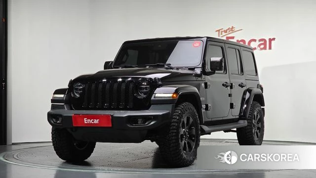 Jeep Wrangler (JL) 2019 Черный из Кореи