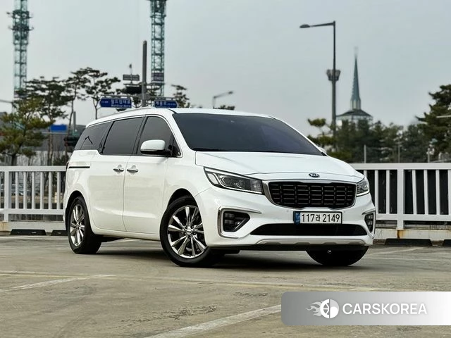 Kia The New Carnival 2018 Белый из Кореи