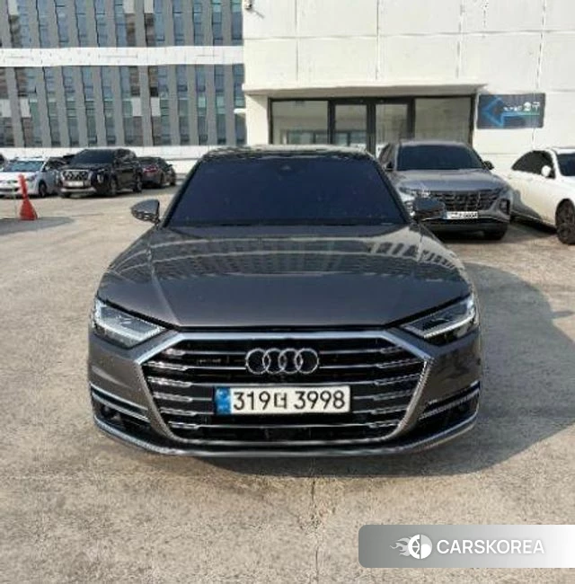 Audi A8 (D5) 2021 Серый из Кореи
