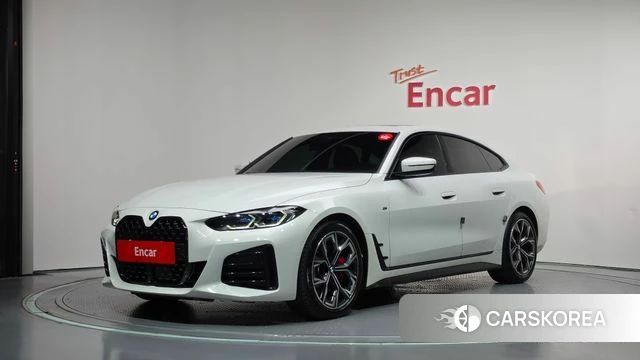 BMW 4 Series (G22) 2021 Белый из Кореи