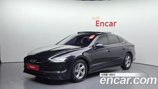 Hyundai Sonata (DN8) 2019 Синий из Кореи