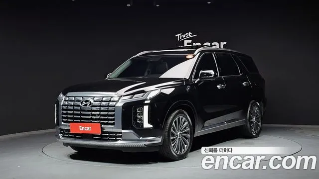 Hyundai The New Palisade 2023 Черный из Кореи