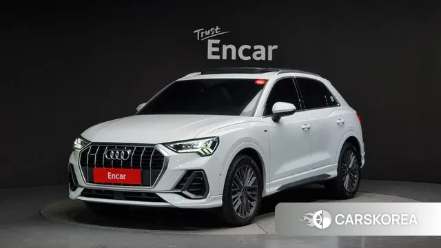 Audi Q3 (F3) 2022 Белый из Кореи