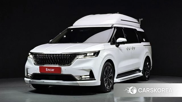 Kia Carnival 4th generation 2023 Белый из Кореи