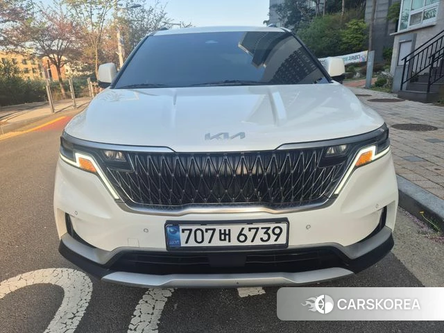 Kia Carnival 4th generation 2023 Белый из Кореи