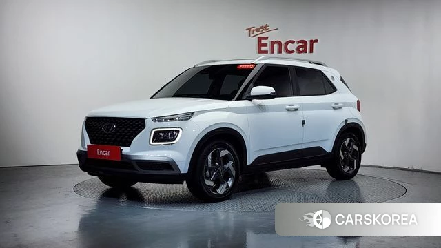 Hyundai Venue 2023 Белый из Кореи