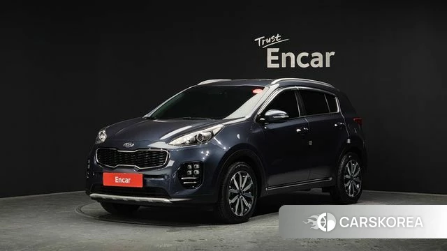 Kia Sportage 4th Generation 2018 Синий из Кореи