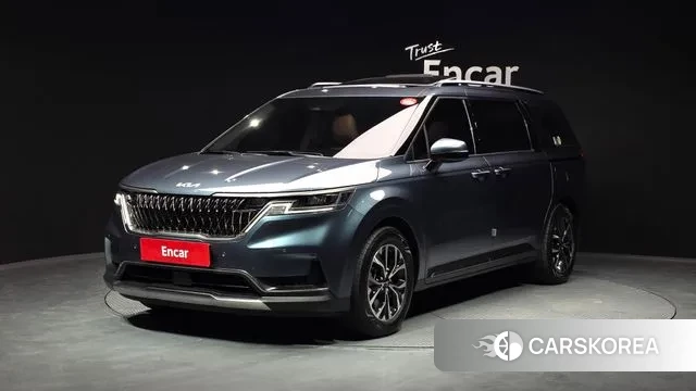 Kia Carnival 4th generation 2022 Небесно-голубой из Кореи