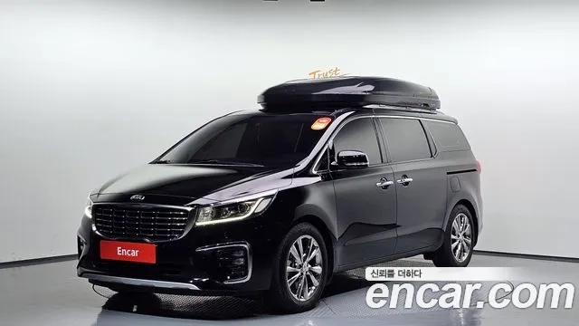 Kia The New Carnival 2019 Черный из Кореи