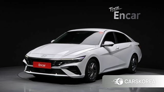 Hyundai The New Avante (CN7) 2023 Белый из Кореи