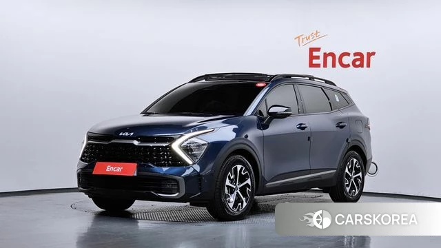 Kia Sportage 5th Generation Hybrid 2024 Синий из Кореи