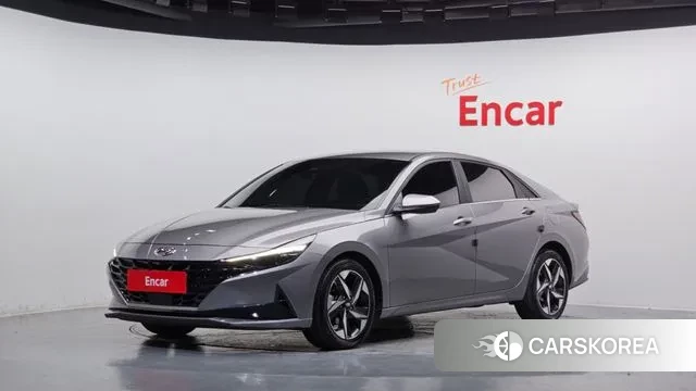 Hyundai Avante (CN7) 2021 Серый из Кореи