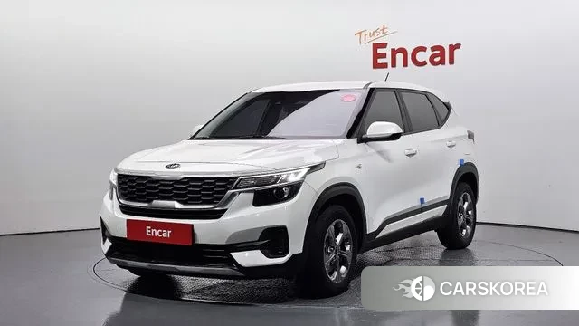 Kia Seltos 2021 Белый из Кореи