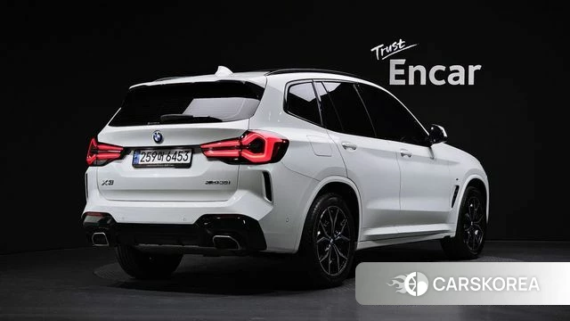 BMW X3 (G01) 2022 Белый из Кореи