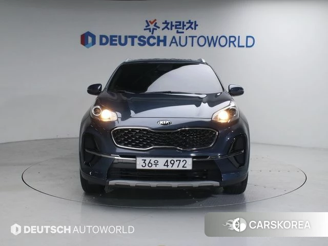 Kia Sportage The Bold 2018 Синий из Кореи