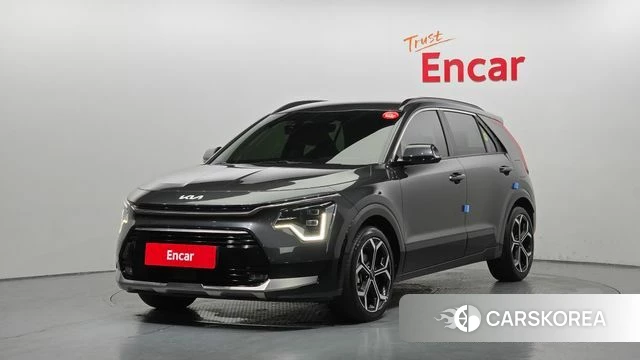 Kia Di Ol Nu Niro 2022 Серый из Кореи