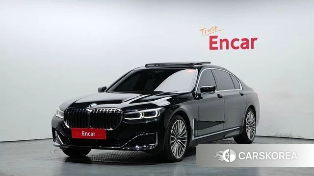 BMW 7 Series (G11) 2021 Черный из Кореи