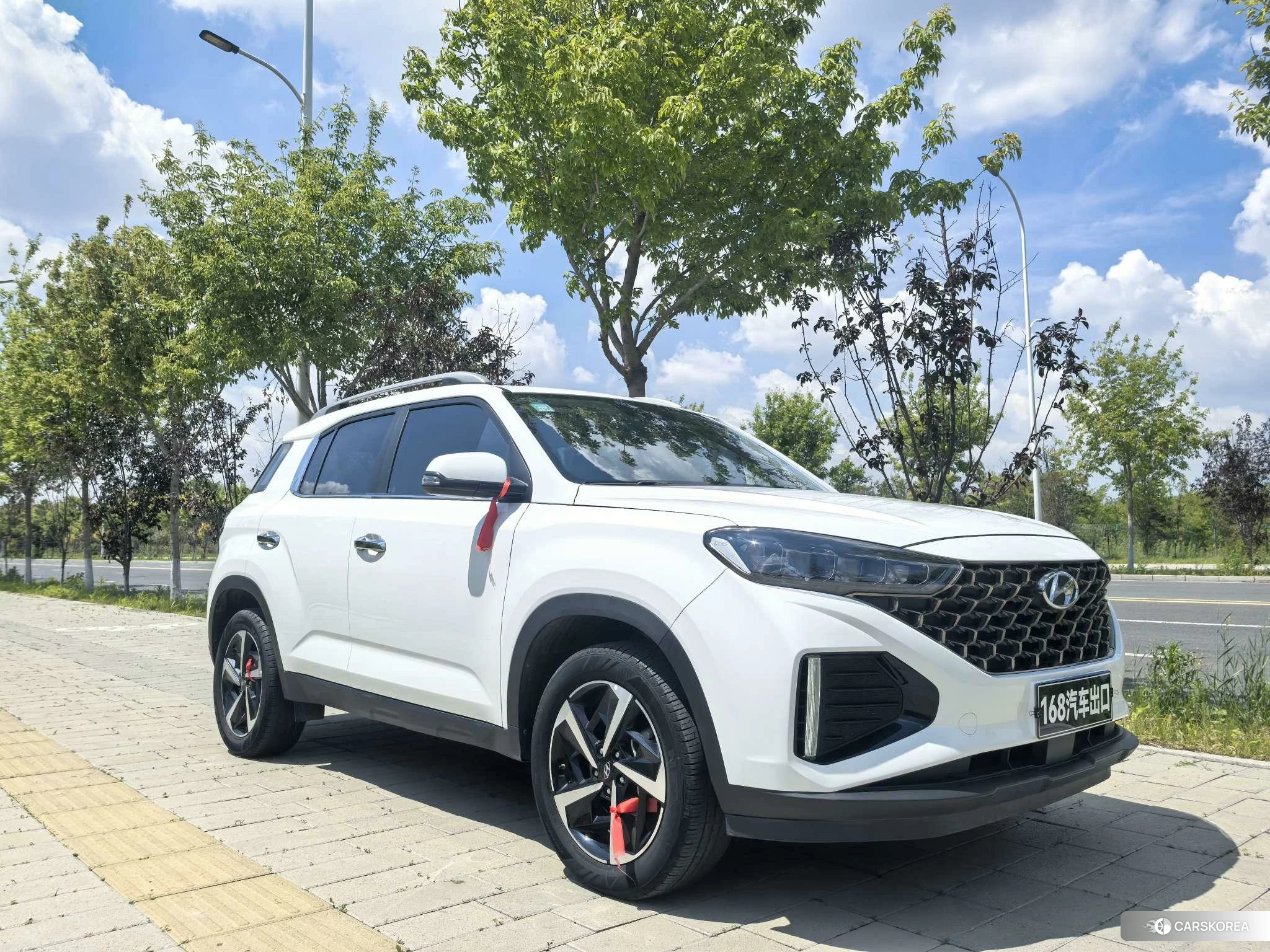 Hyundai ix35 2020 Белый из Китая
