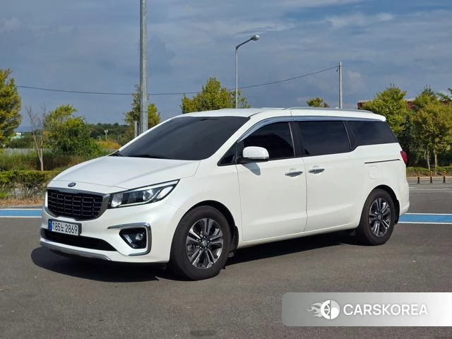 Kia The New Carnival 2019 Белый из Кореи