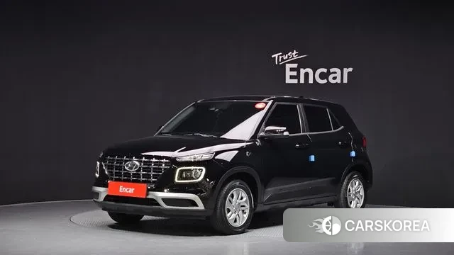 Hyundai Venue 2019 Черный из Кореи