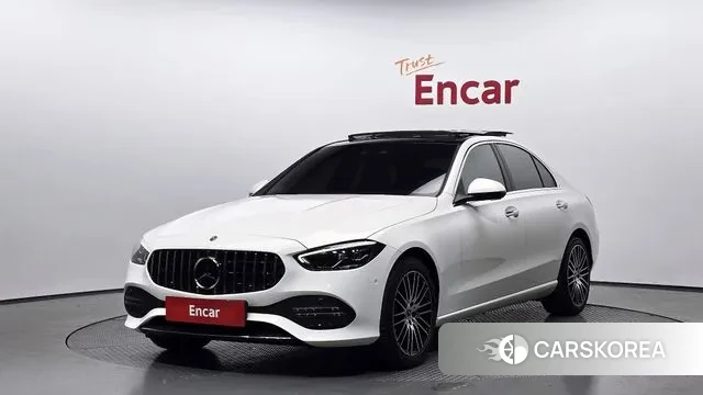 Mercedes-Benz C-Class W206 2022 Белый из Кореи