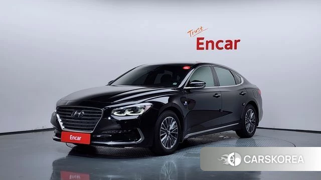 Hyundai Grandeur IG Hybrid 2018 Черный из Кореи