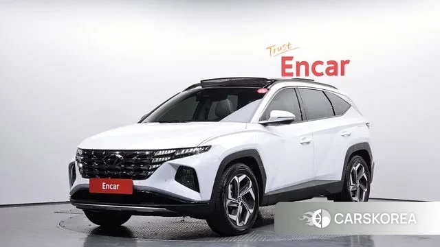 Hyundai Tucson (NX4) 2021 Белый из Кореи