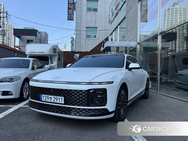 Hyundai Grandeur Hybrid (GN7) 2023 Белый из Кореи