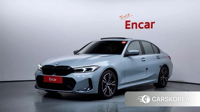 BMW 3 Series (G20) 2023 Светло-серебряный цвет из Кореи