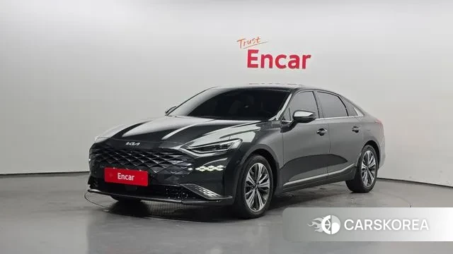 Kia K8 Hybrid 2021 Серый из Кореи