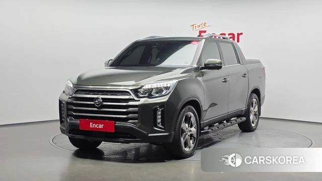 Ssangyong The New Rexton Sport 2022 Зеленый из Кореи