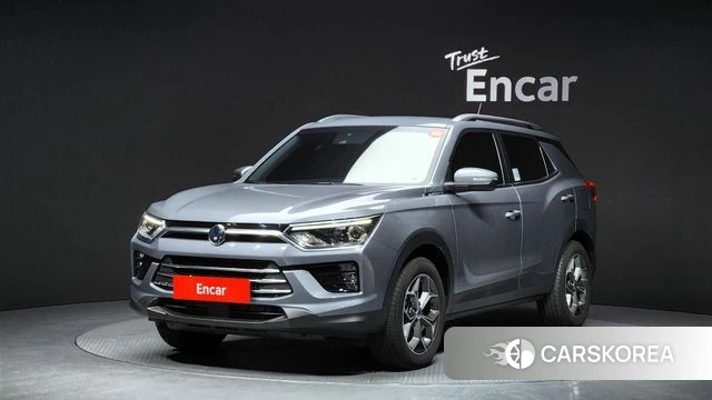 Ssangyong Beautiful Korando 2020 Серый из Кореи