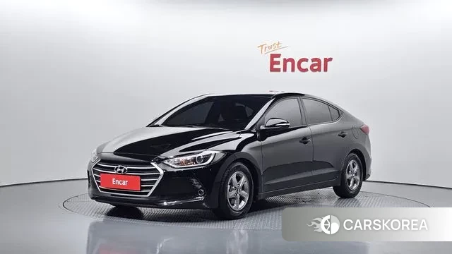 Hyundai Avante AD 2018 Черный из Кореи