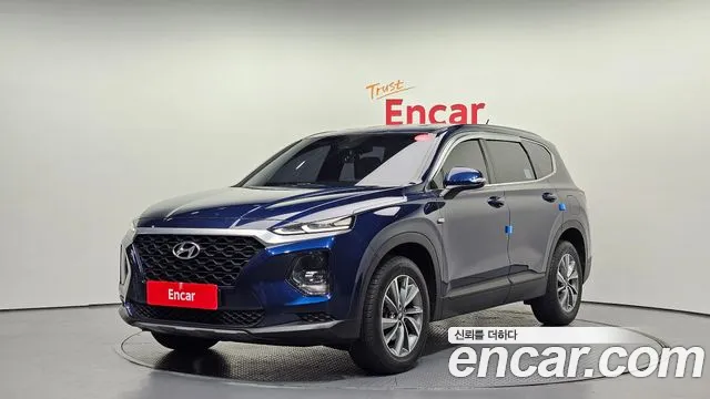 Hyundai Santa Fe TM 2019 Синий из Кореи