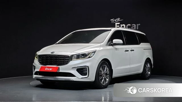 Kia The New Carnival 2018 Белый из Кореи