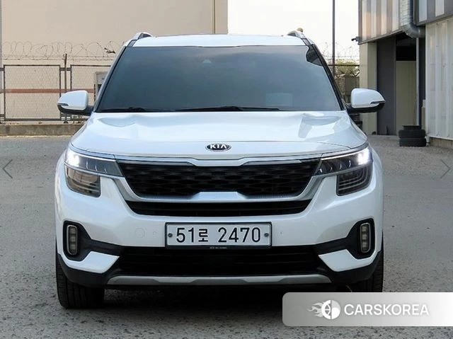 Kia Seltos 2019 Белый из Кореи